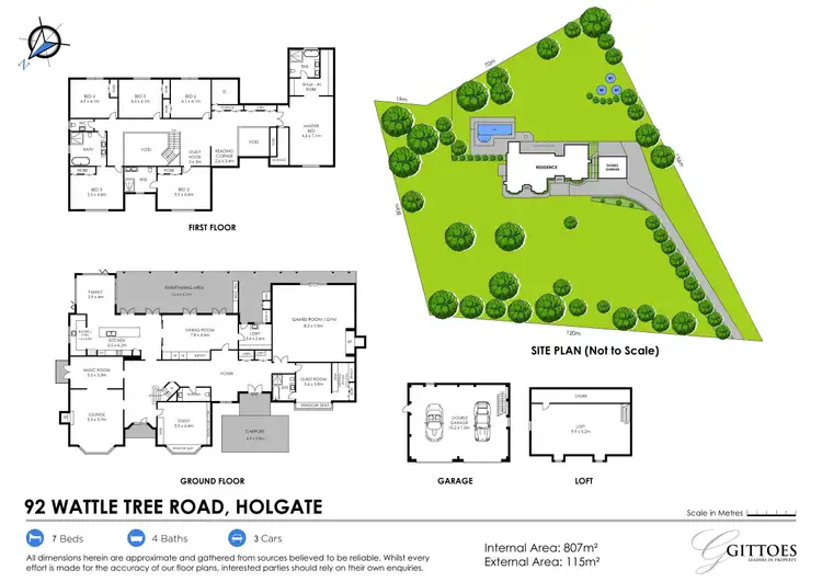 Floorplan of Homely rural property listing, 92 Wattle Tree Road, Holgate NSW 2250