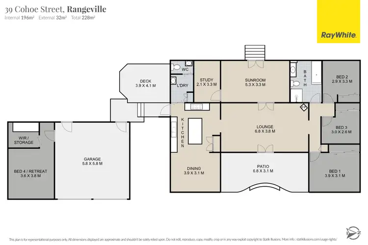 Floorplan of Homely house listing, 39 Cohoe Street, Rangeville QLD 4350