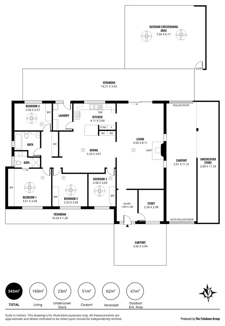 Floorplan of Homely house listing, 13 Galaxy Court, Mclaren Vale SA 5171