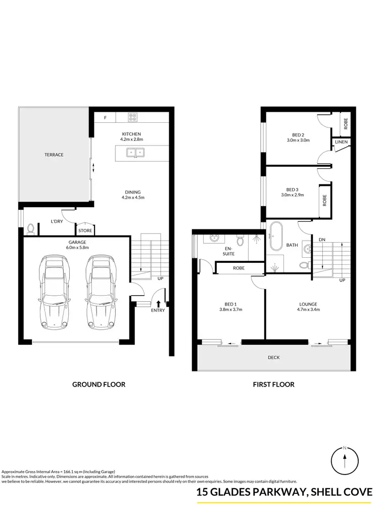 Floorplan of Homely house listing, 15 Glades Parkway, Shell Cove NSW 2529