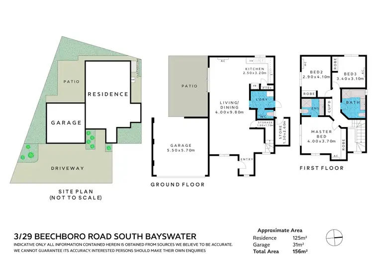 Floorplan of Homely house listing, 3/29 Beechboro Road, Bayswater WA 6053
