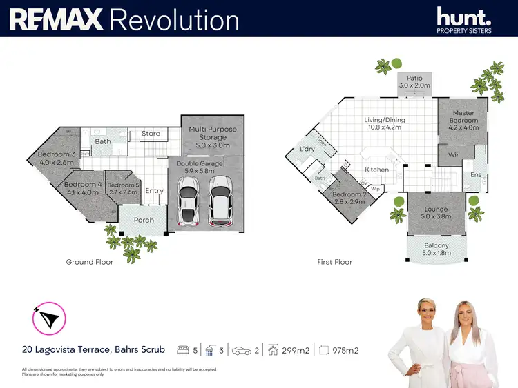 Floorplan of Homely house listing, 20 Lagovista Terrace, Bahrs Scrub QLD 4207