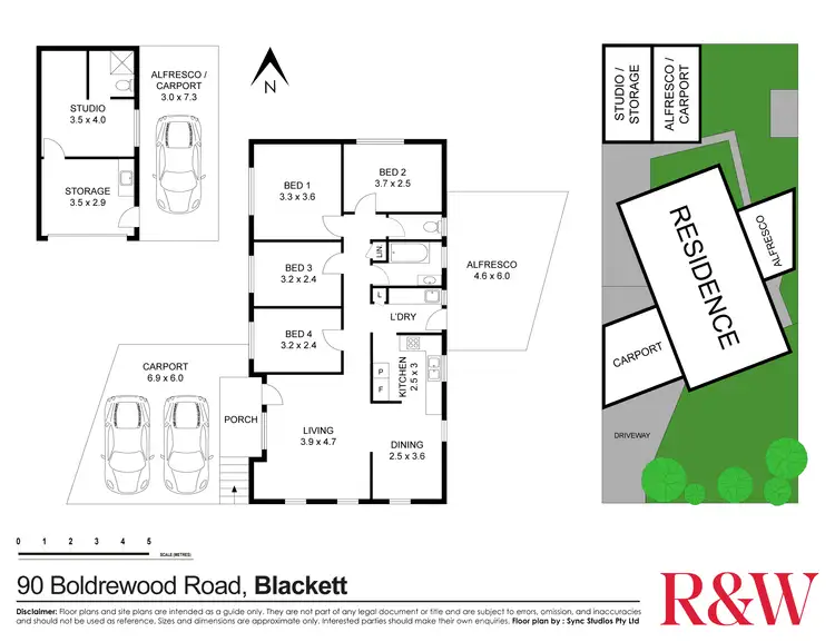 Floorplan of Homely house listing, 90 Boldrewood Road, Blackett NSW 2770