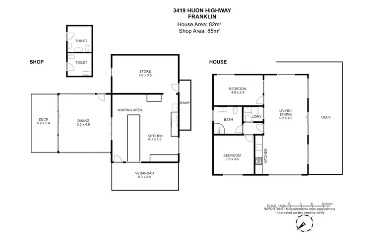 Floorplan of Homely house listing, 3419 Huon Highway, Franklin TAS 7113