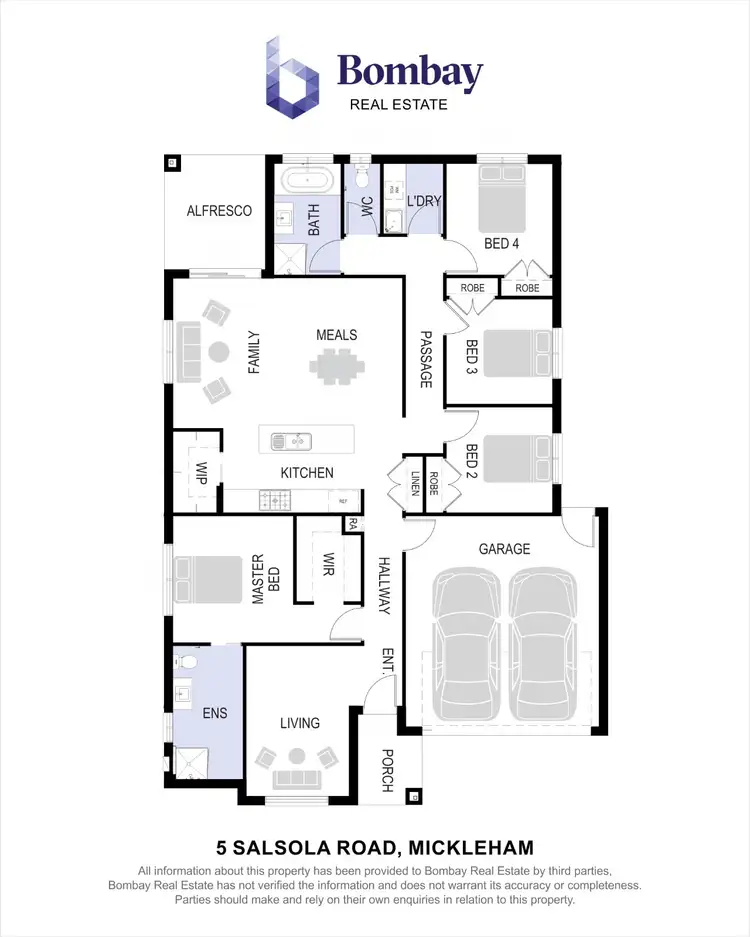 Floorplan of Homely house listing, 5 Salsola Road, Mickleham VIC 3064
