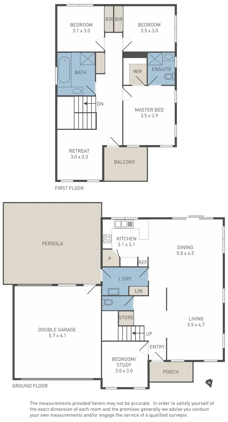 Floorplan of Homely house listing, 3 Alexandra Gardens, Caroline Springs VIC 3023