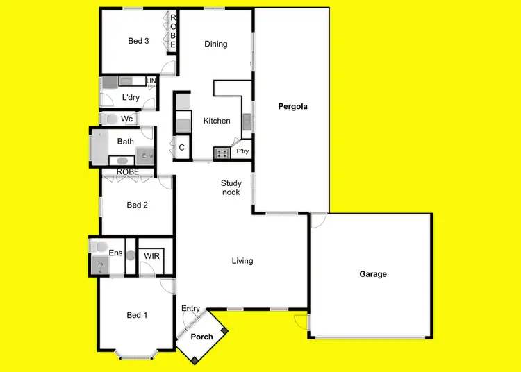 Floorplan of Homely house listing, 7 Vineleaf Street, Mildura VIC 3500