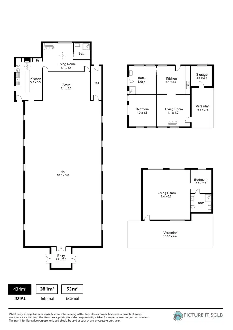 Floorplan of Homely house listing, 7 Bagot Street, Kapunda SA 5373