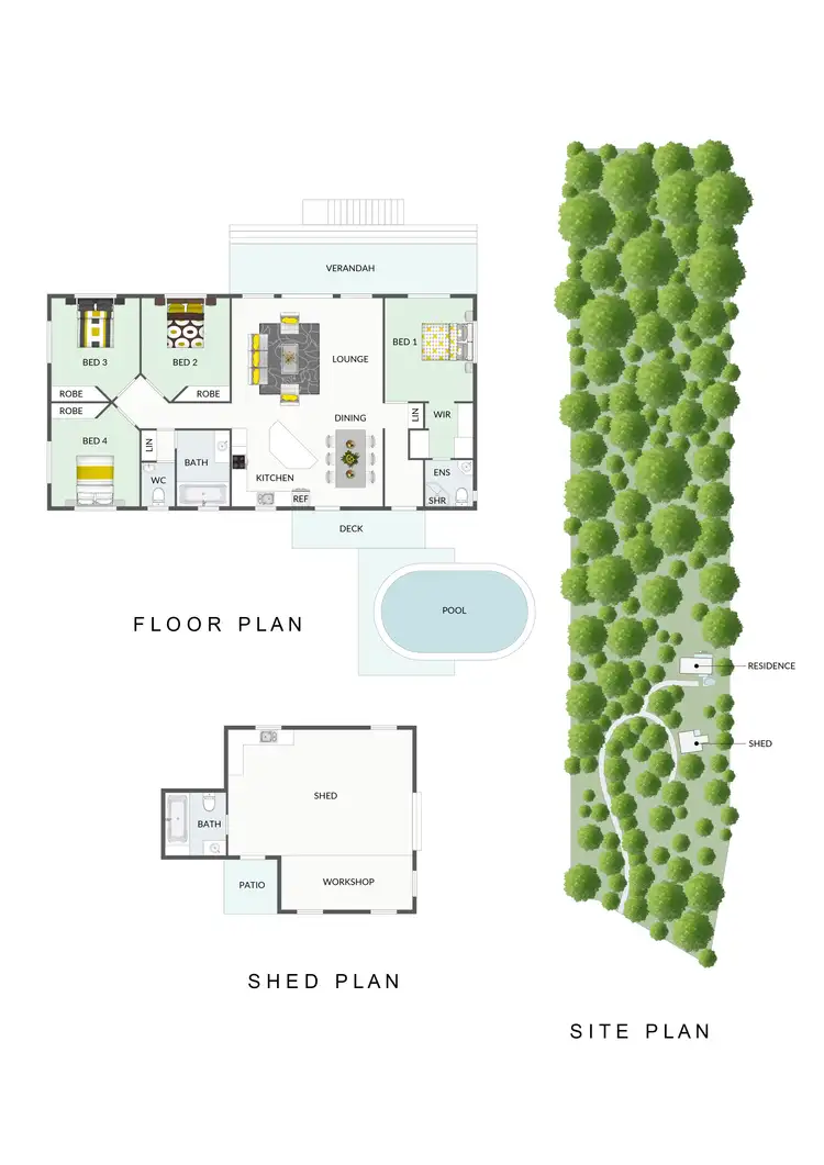 Floorplan of Homely house listing, 20 Smethurst Road, Mount Julian QLD 4800