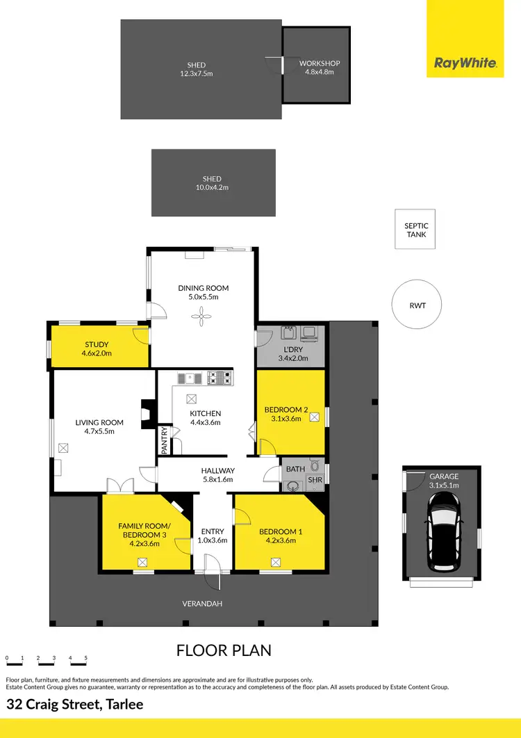 Floorplan of Homely house listing, 32 Craig Street, Tarlee SA 5411