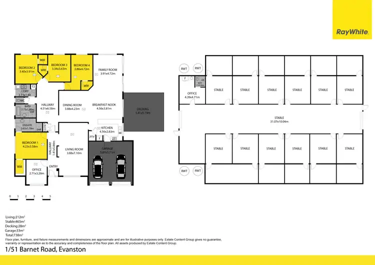 Floorplan of Homely house listing, 1/51 Barnet Road, Evanston SA 5116