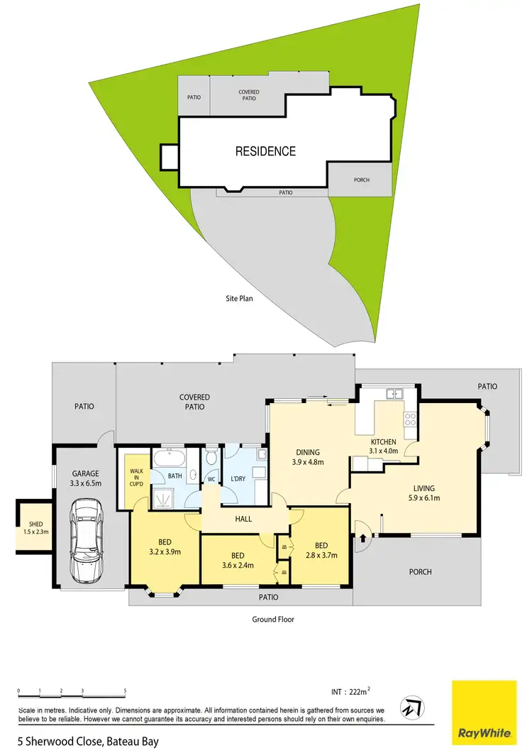 Floorplan of Homely house listing, 5 Sherwood Close, Bateau Bay NSW 2261