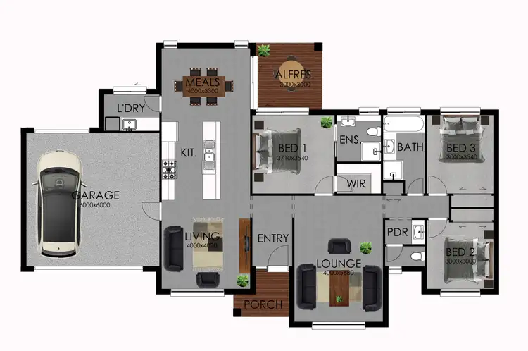 Floorplan of Homely house listing, Address available on request