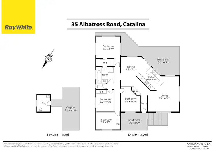 Floorplan of Homely house listing, 35 Albatross Road, Catalina NSW 2536