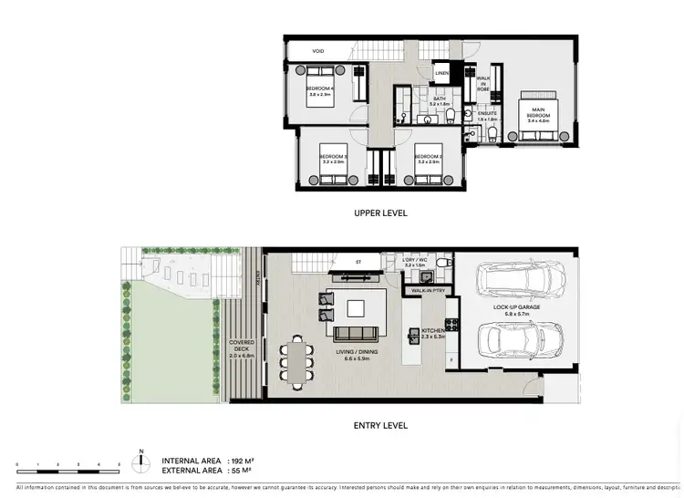 Floorplan of Homely townhouse listing, 2/132 Broken Bay Road, Ettalong Beach NSW 2257