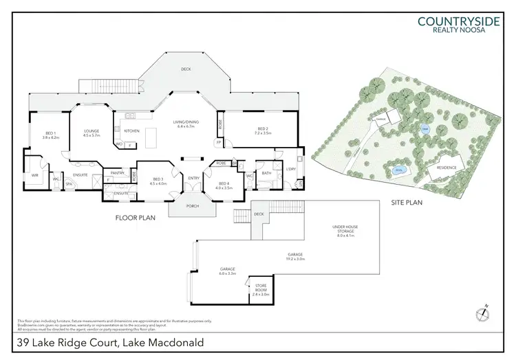 Floorplan of Homely house listing, 39 Lake Ridge Court, Lake Macdonald QLD 4563