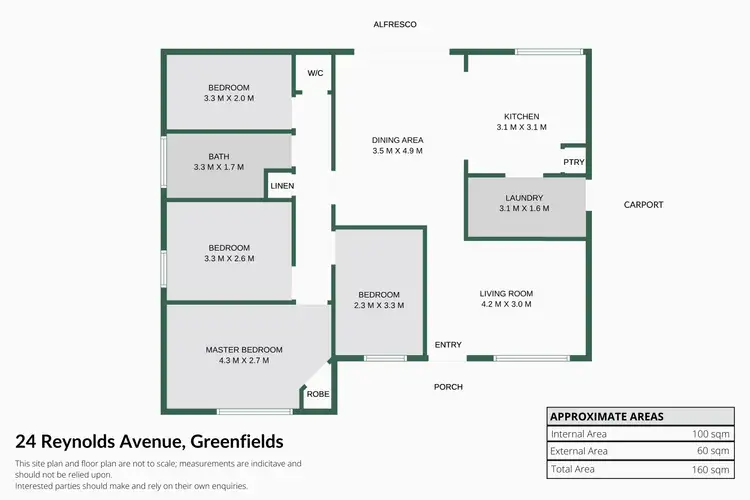 Floorplan of Homely house listing, 24 Reynolds Avenue, Greenfields WA 6210