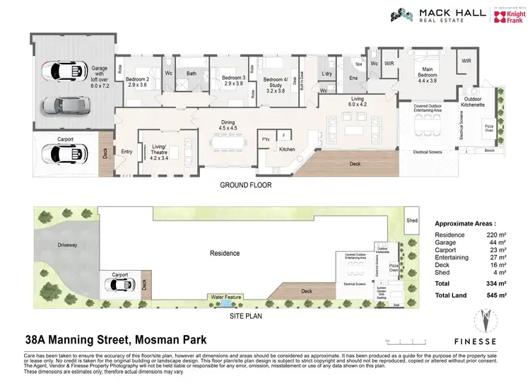 Floorplan of Homely house listing, 38A Manning Street, Mosman Park WA 6012