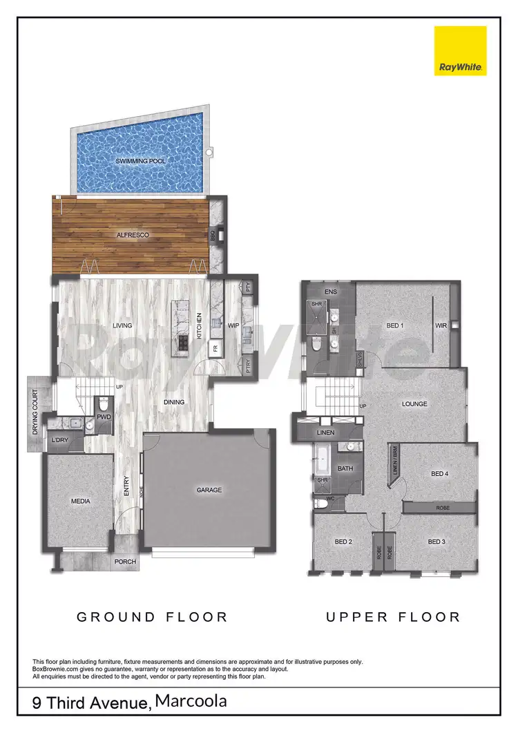 Floorplan of Homely house listing, 9 Third Avenue, Marcoola QLD 4564