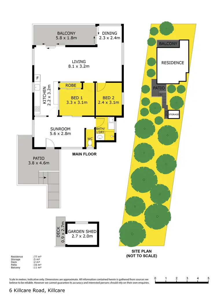 Floorplan of Homely house listing, 6 Killcare Road, Killcare NSW 2257