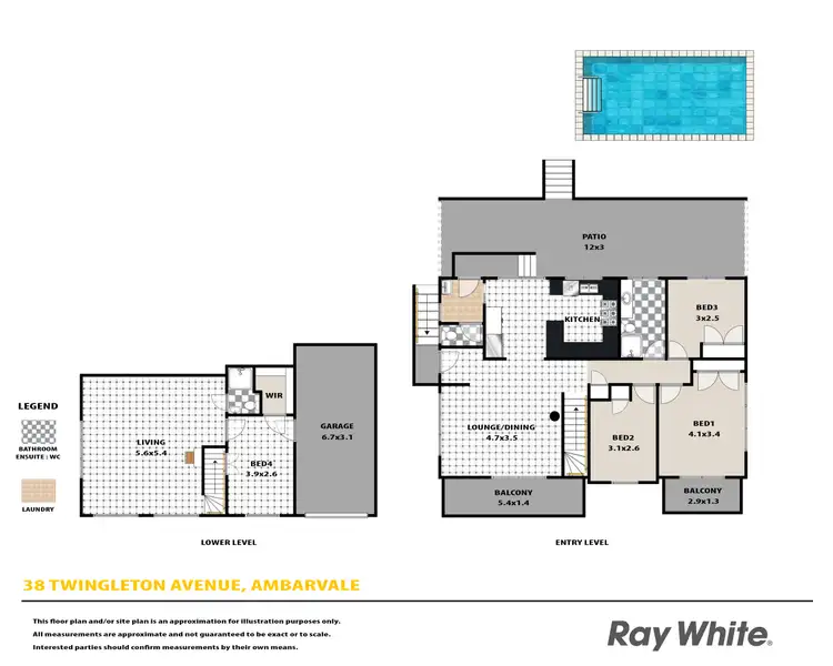 Floorplan of Homely house listing, 38 Twingleton Avenue, Ambarvale NSW 2560
