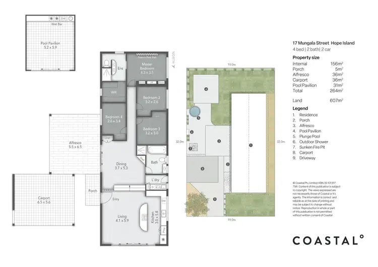 Floorplan of Homely house listing, 17 Mungala Street, Hope Island QLD 4212