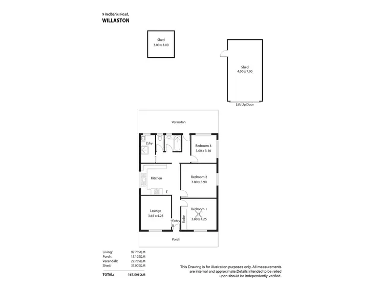 Floorplan of Homely house listing, 9 Redbanks Road, Willaston SA 5118