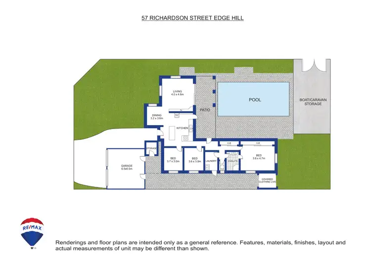 Floorplan of Homely house listing, 57 Richardson Street, Edge Hill QLD 4870