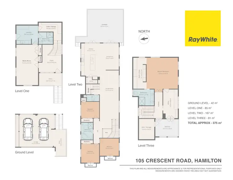Floorplan of Homely house listing, 105 Crescent Road, Hamilton QLD 4007