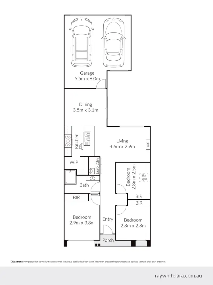 Floorplan of Homely house listing, 44 Archer Drive, Lara VIC 3212