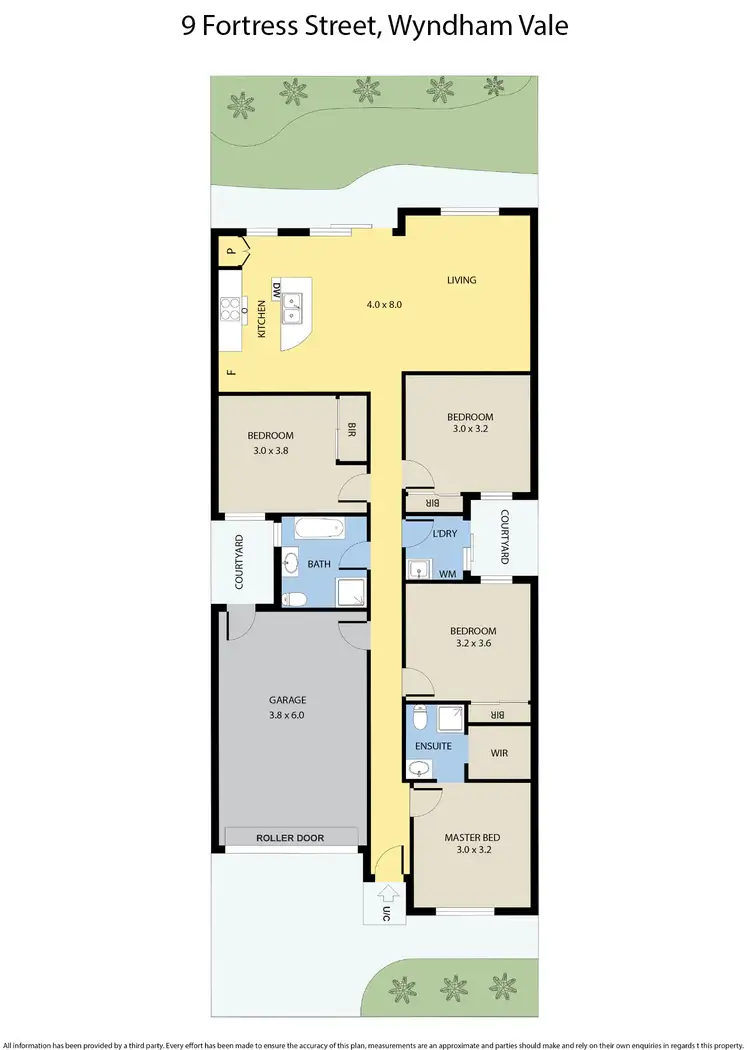 Floorplan of Homely house listing, 9 Fortress Street, Wyndham Vale VIC 3024