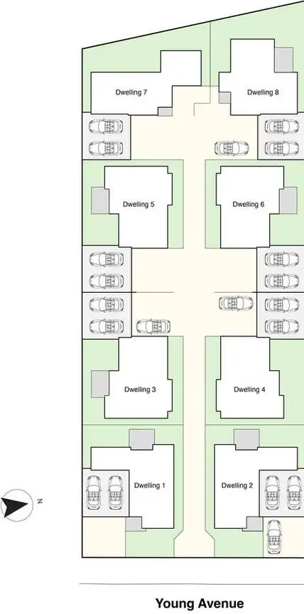 Floorplan of Homely house listing, 33-35 Young Avenue, West Hindmarsh SA 5007