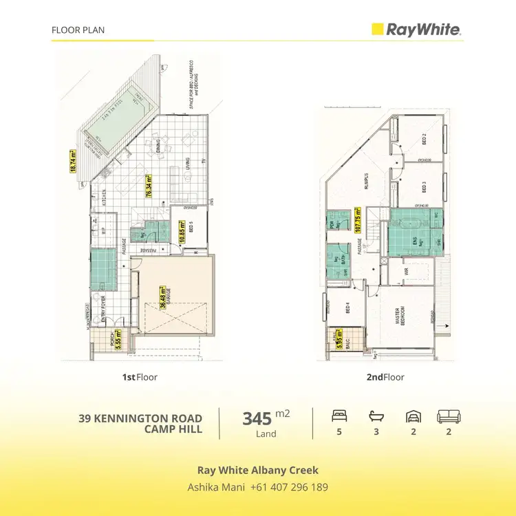 Floorplan of Homely house listing, 39 Kennington Road, Camp Hill QLD 4152