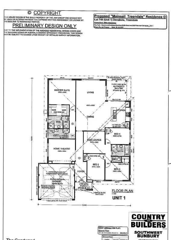 Floorplan of Homely house listing, 2A Solar Street, Australind WA 6233