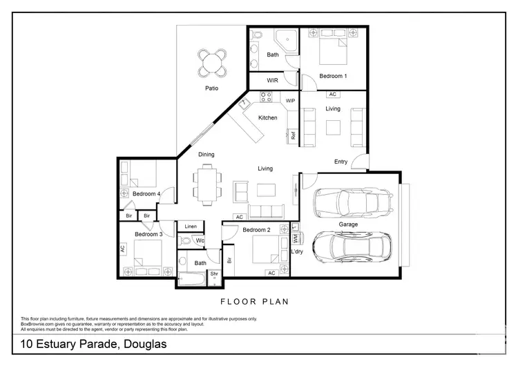 Floorplan of Homely house listing, 10 Estuary Parade, Douglas QLD 4814