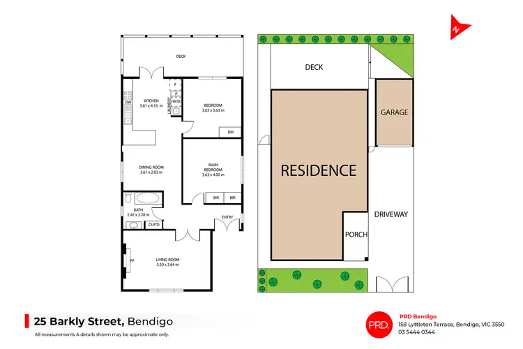 Floorplan of Homely house listing, 25 Barkly Street, Bendigo VIC 3550