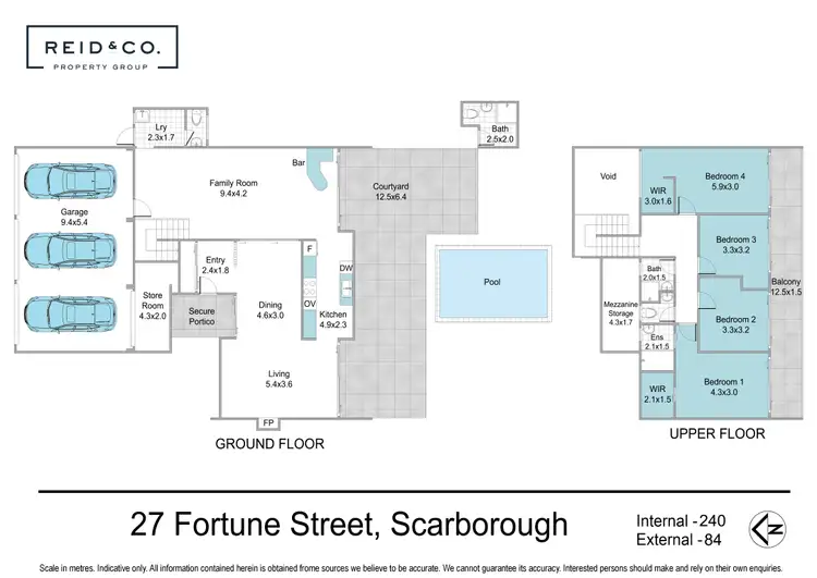 Floorplan of Homely house listing, 27 Fortune Street, Scarborough QLD 4020