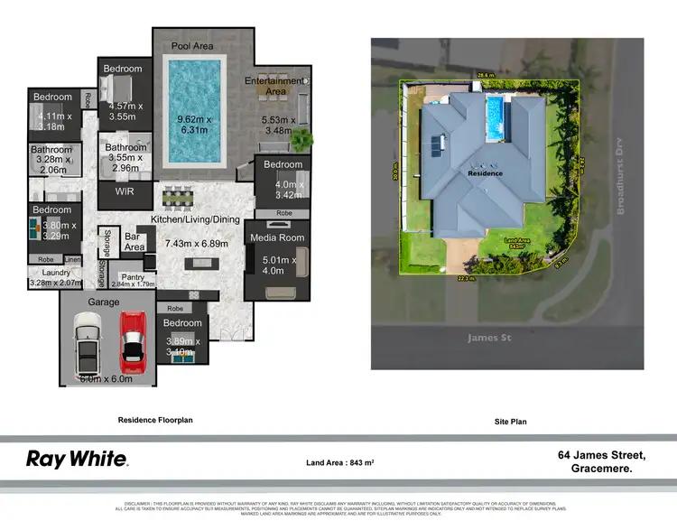 Floorplan of Homely house listing, 64 James Street, Gracemere QLD 4702