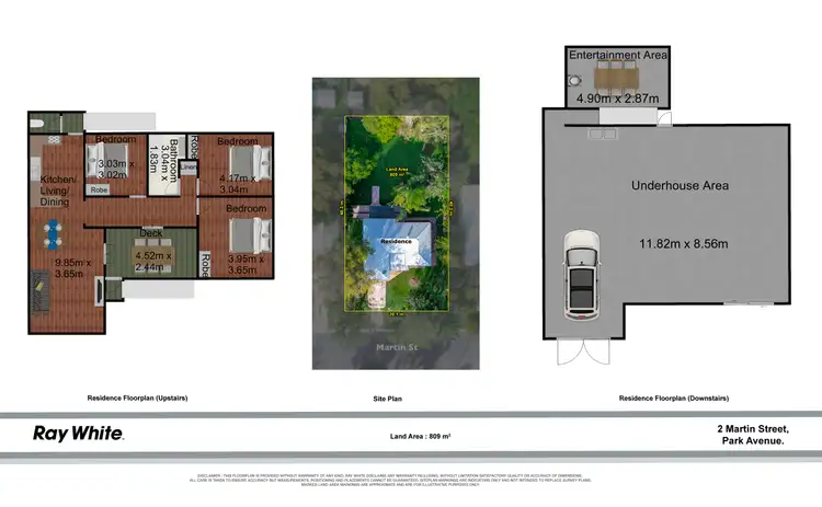 Floorplan of Homely house listing, 2 Martin Street, Park Avenue QLD 4701