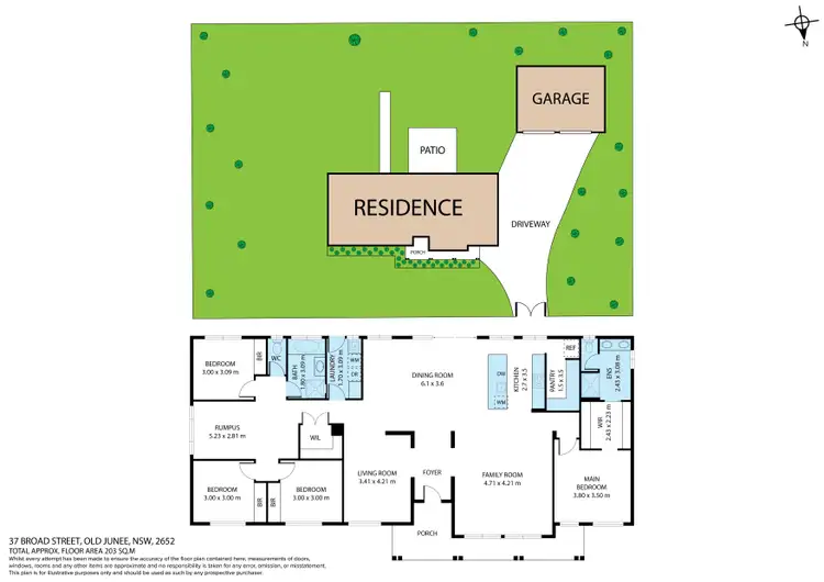 Floorplan of Homely house listing, 37 Broad Street, Old Junee NSW 2652