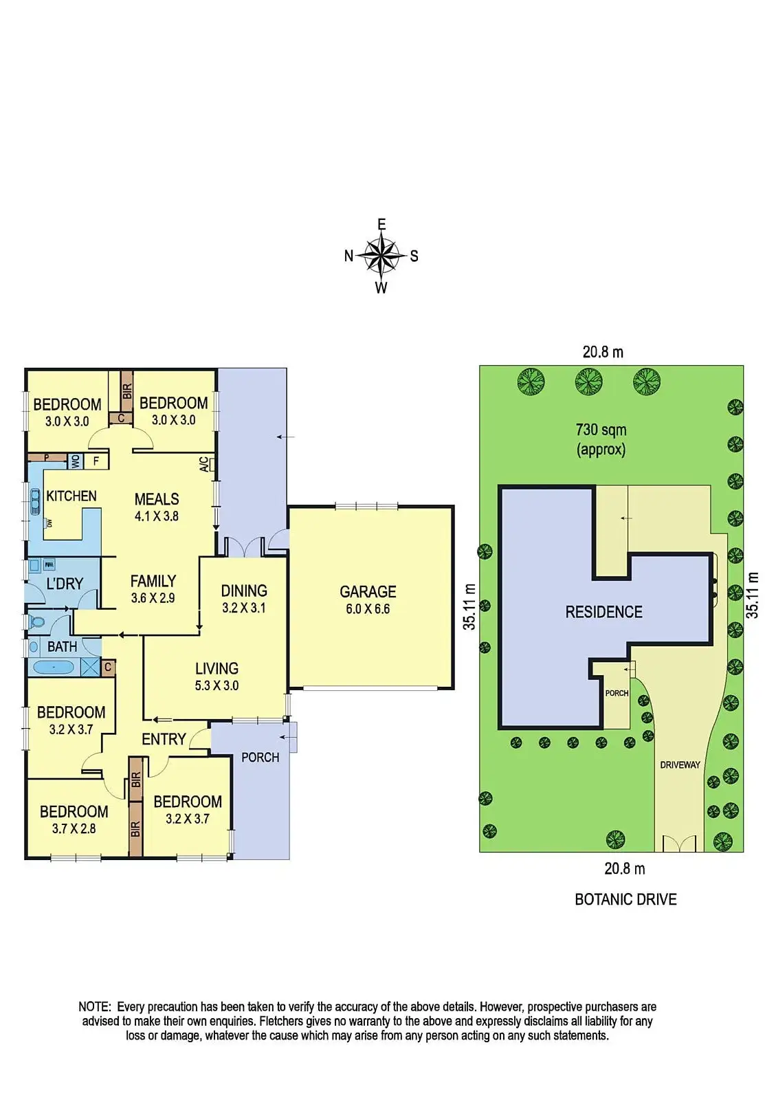 Floorplan of Homely house listing, 55 Botanic Drive, Glen Waverley VIC 3150