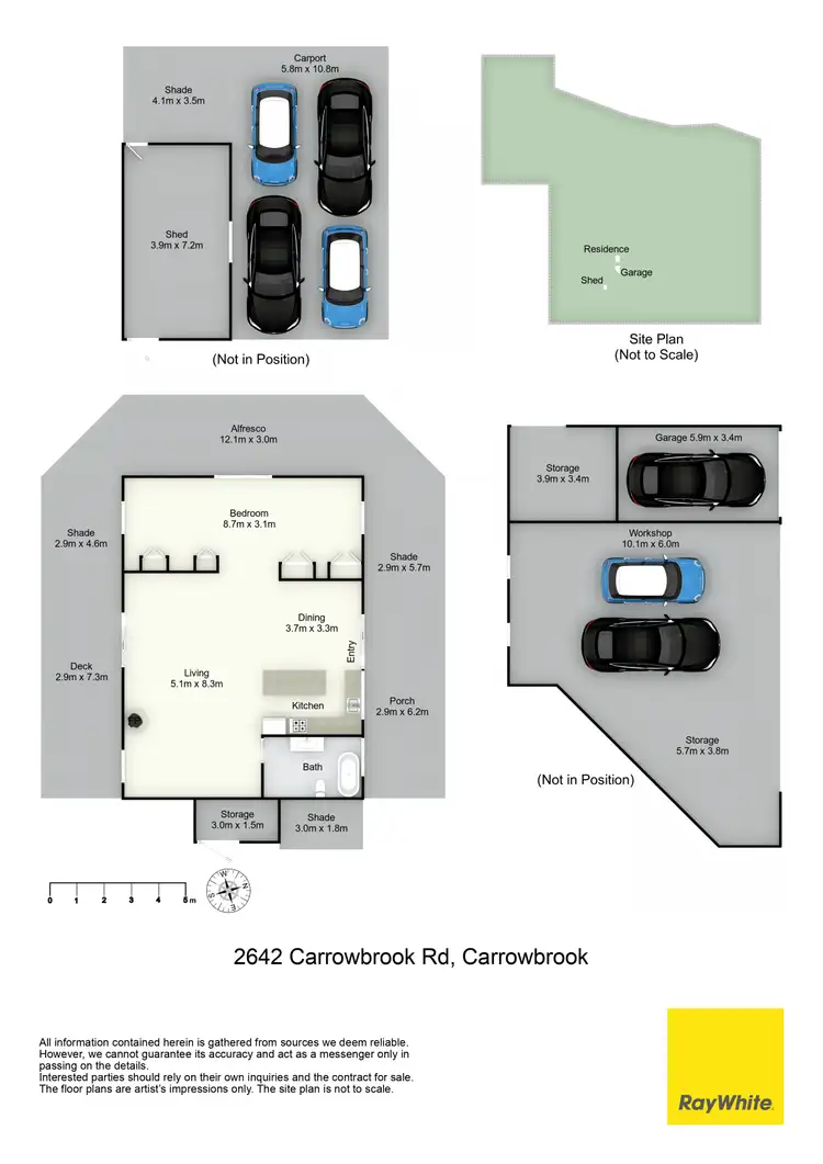 Floorplan of Homely rural property listing, Lot 1, 2642 Carrowbrook Road, Carrowbrook, Singleton NSW 2330