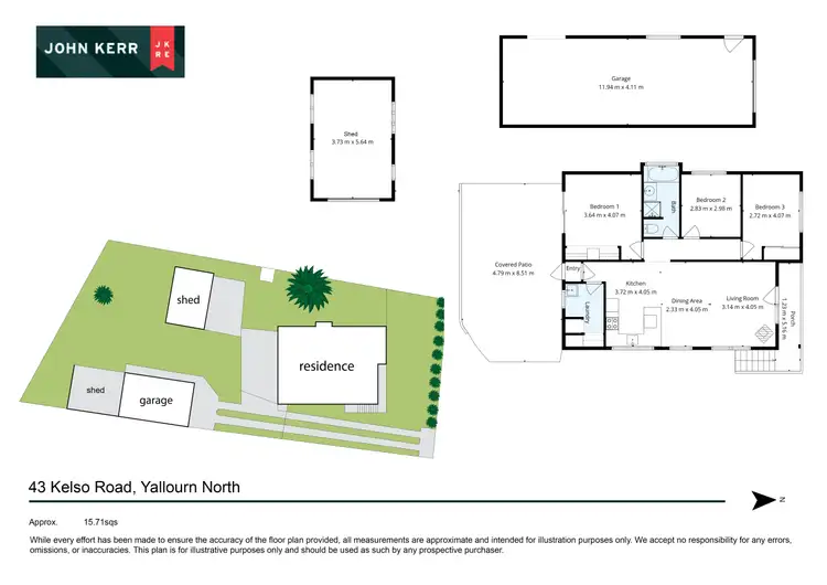Floorplan of Homely house listing, 43 Kelso Road, Yallourn North VIC 3825