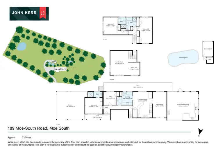Floorplan of Homely rural property listing, 189 Moe South Road, Moe South VIC 3825