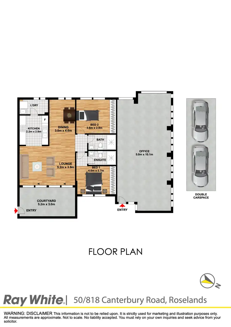 Floorplan of Homely apartment listing, 50/818-826 Canterbury Road, Roselands NSW 2196