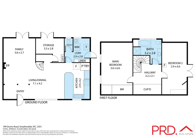 Floorplan of Homely house listing, 199 Grams Road, Smythesdale VIC 3351