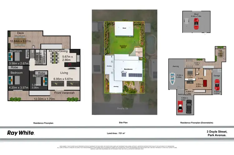 Floorplan of Homely house listing, 3 Doyle Street, Park Avenue QLD 4701