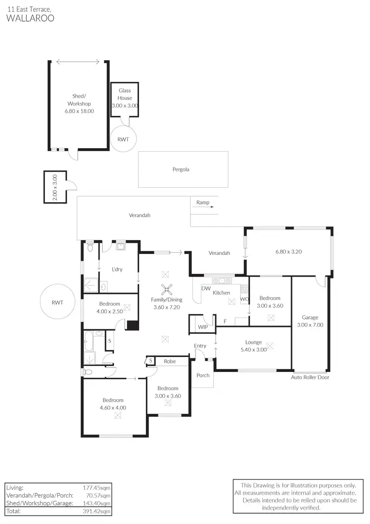 Floorplan of Homely house listing, 11 East Terrace, Wallaroo SA 5556