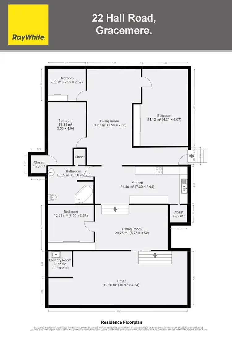 Floorplan of Homely house listing, 22 Hall Road, Gracemere QLD 4702
