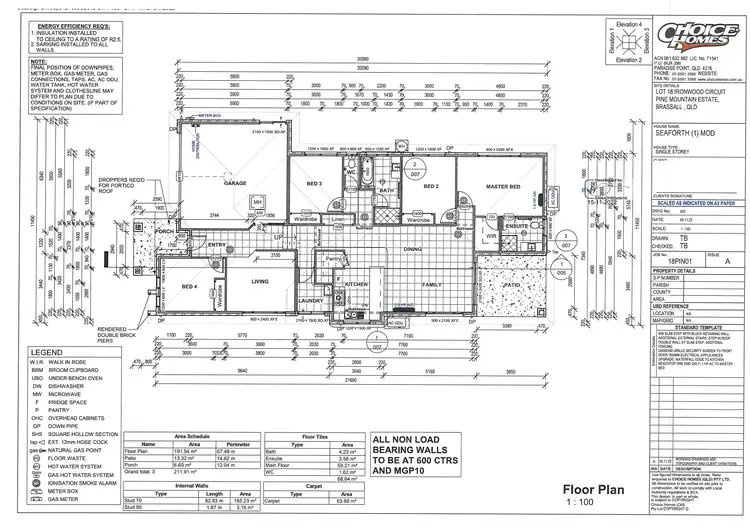 Floorplan of Homely house listing, 20 Ironwood Circuit, Brassall QLD 4305